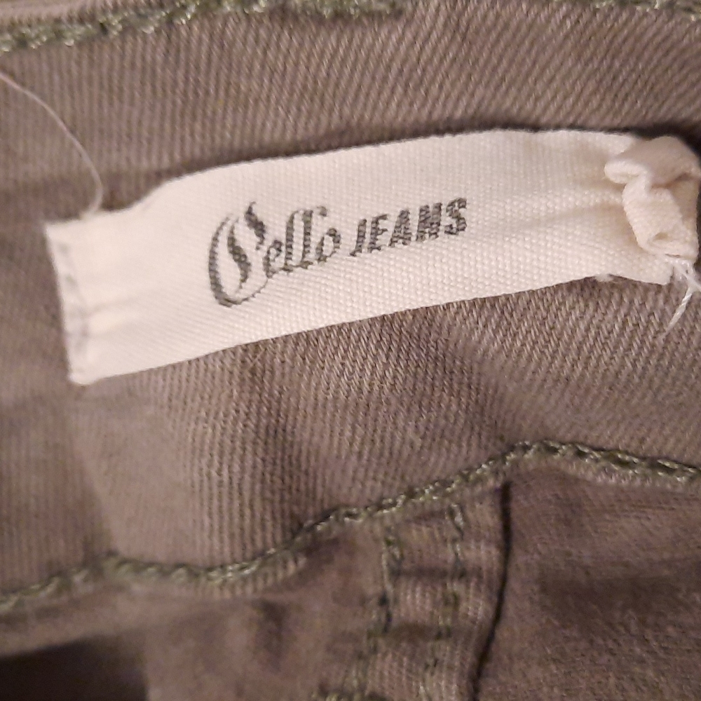 Green Ripped Jeans - Picture 3 of 3